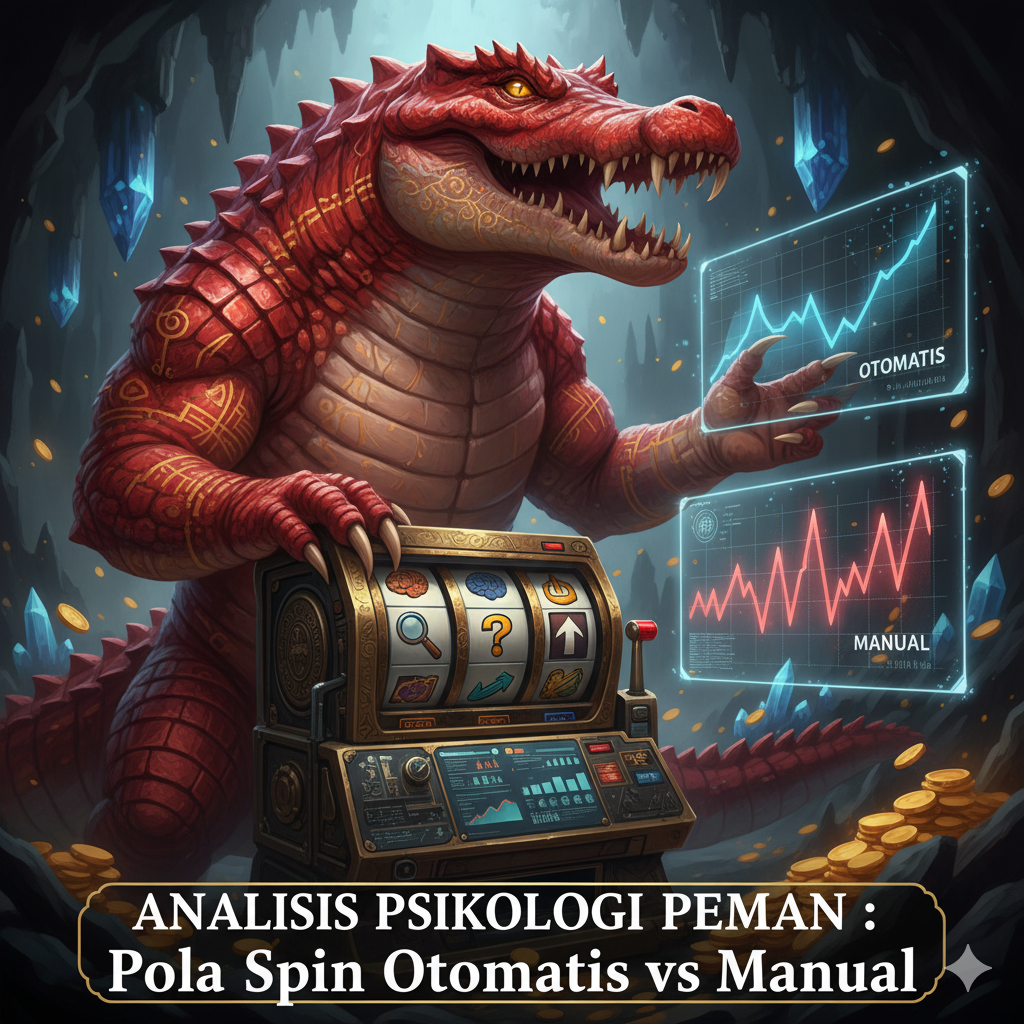 Analisis Psikologi Pemain : Pola Spin Otomatis vs Manual
