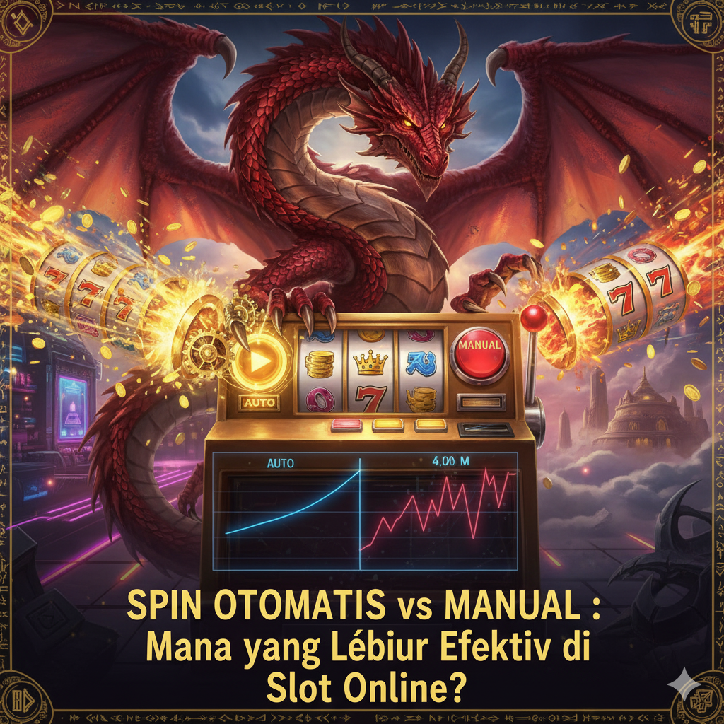 Spin Otomatis vs Manual : Mana yang Lebih Efektif di Slot Online?